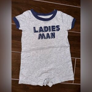 Carter’s 12 months “ladies man” romper